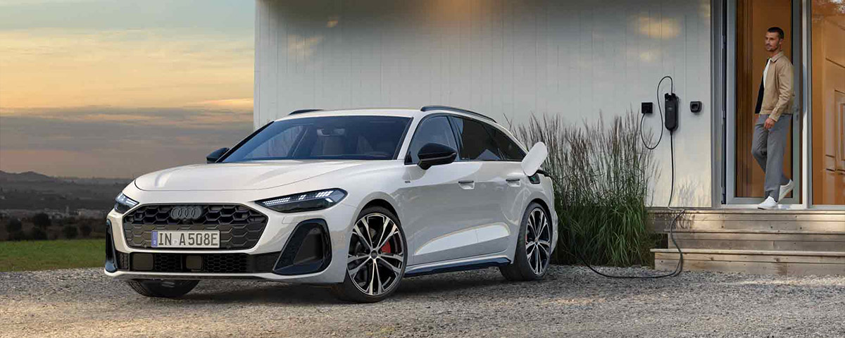 Der Audi A5 Avant e-hybrid